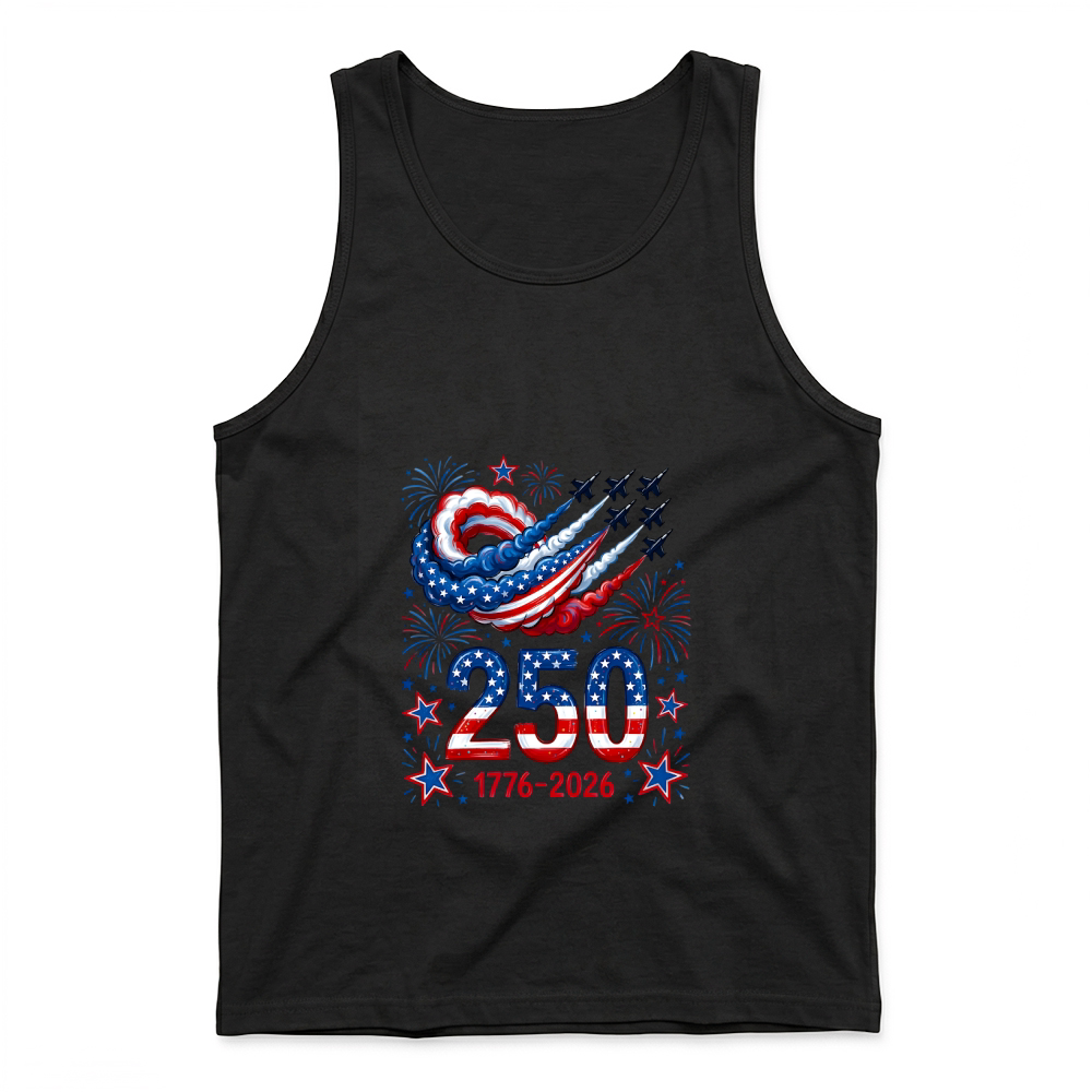 Product America Anniversary 250 Years Jet Air Tank Top