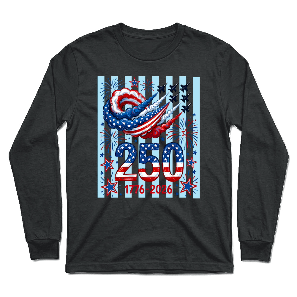 Product America Anniversary 250 Years Jet Air Unisex Longsleeve
