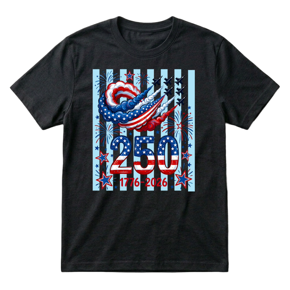 Product America Anniversary 250 Years Jet Air T-Shirt