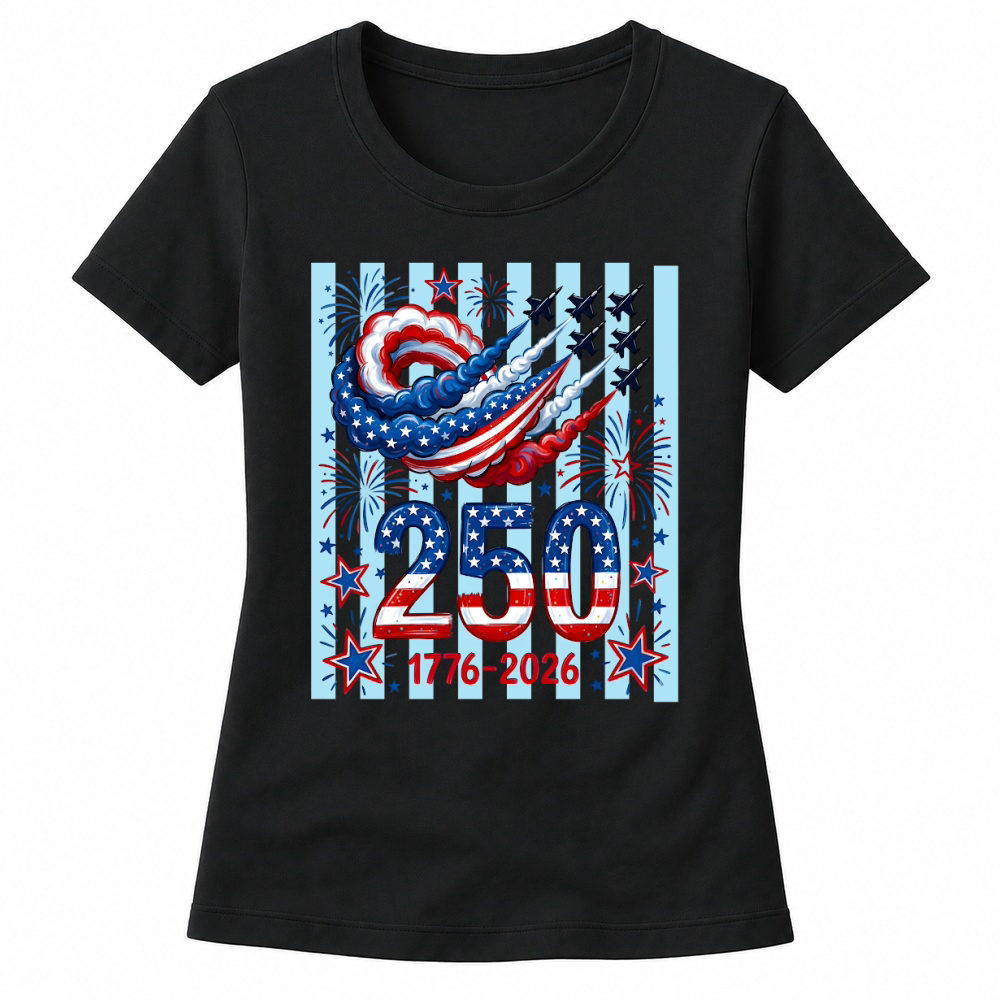 Product America Anniversary 250 Years Jet Air Women's T-shirts