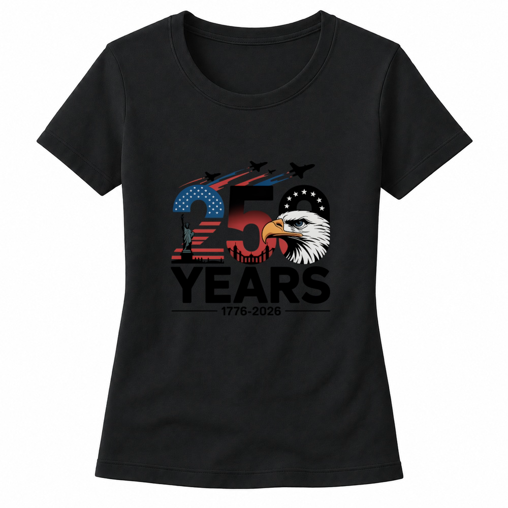 Product USA 250 Years Semicentennial 1776 2026 Women's T-shirts
