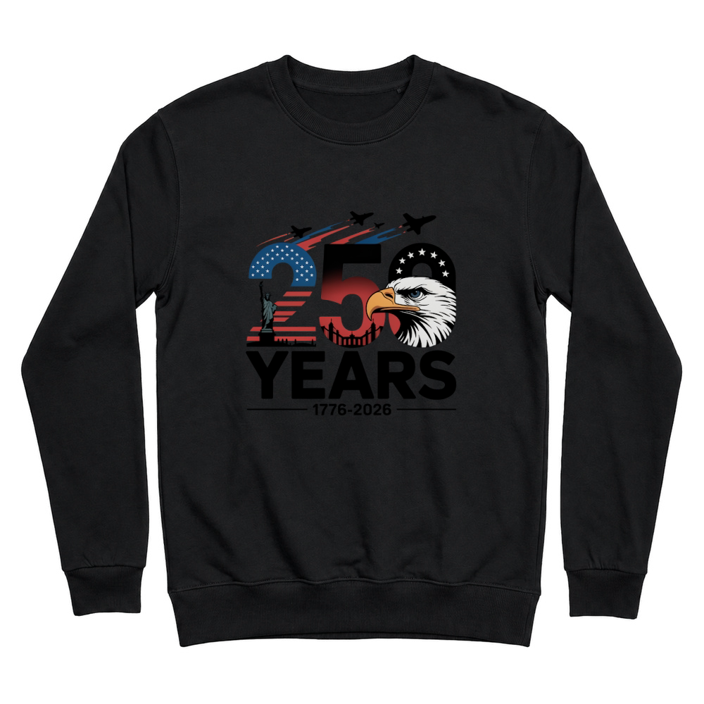 Product USA 250 Years Semicentennial 1776 2026 Unisex Sweatshirt