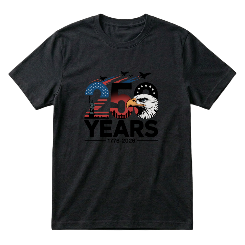 Product USA 250 Years Semicentennial 1776 2026 T-Shirt