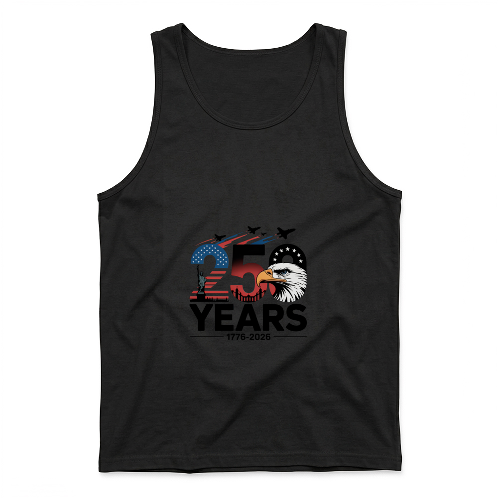 Product USA 250 Years Semicentennial 1776 2026 Tank Top
