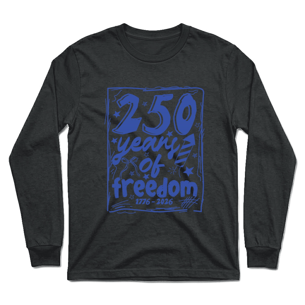 Product Vintage Hand Drawn 250 years of freedom America 250th Anniversary Unisex Longsleeve
