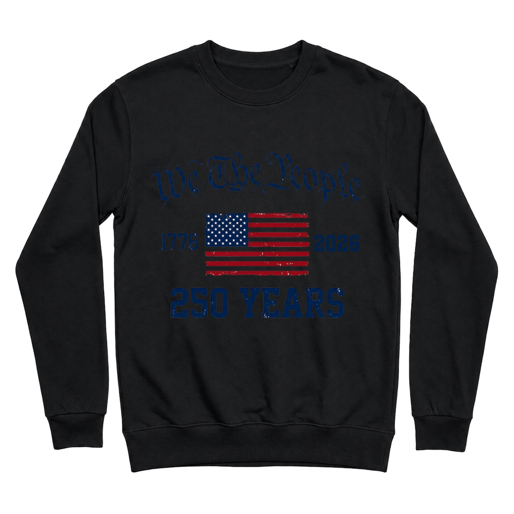Product We the People 250 Years USA 1776 2026 Unisex Sweatshirt