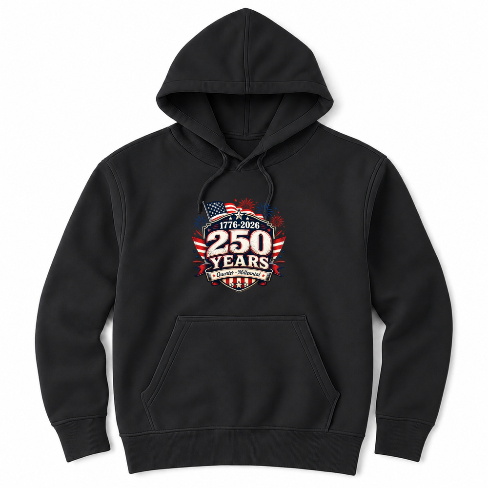 Product USA 250 Years Quarter Millennial Unisex Hoodie