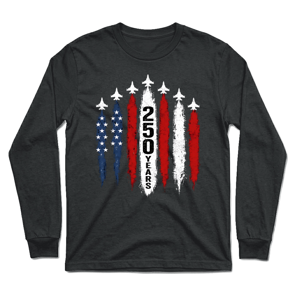 Product 250 Years Patriotic Jets Unisex Longsleeve