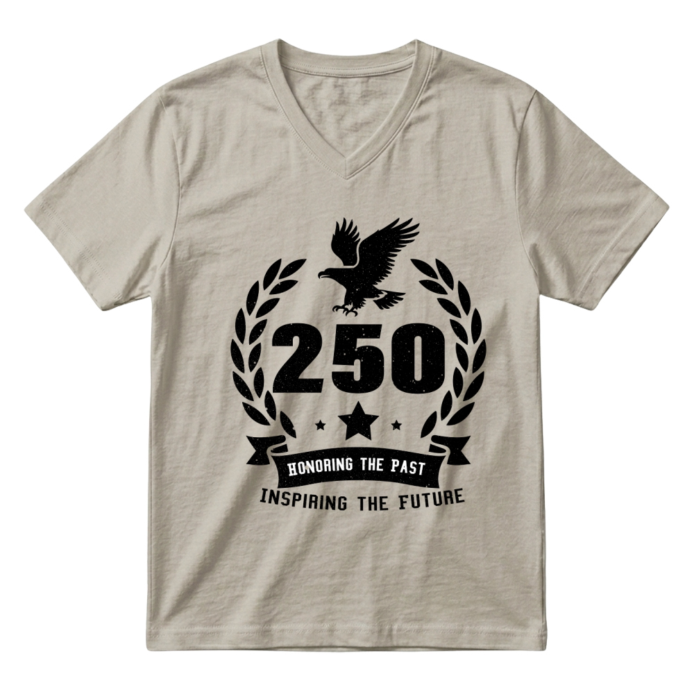 Product Vintage USA 250 Years Semicentennial V-Neck T-shirt