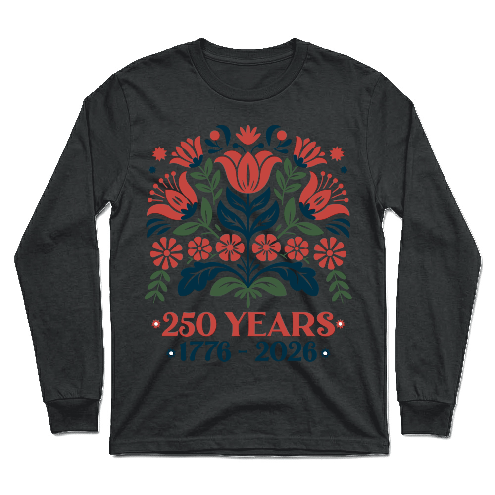 Product Retro 1776   2026 USA 250 Years Independence Day Unisex Longsleeve