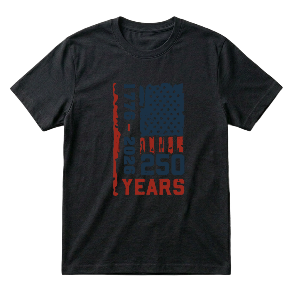 Product 250 years of freedom usa 1776 2026 T-Shirt