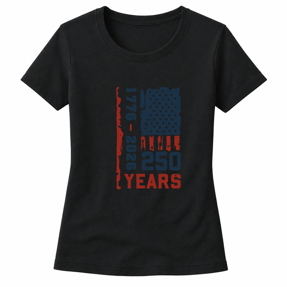 Product 250 years of freedom usa 1776 2026 Women's T-shirts
