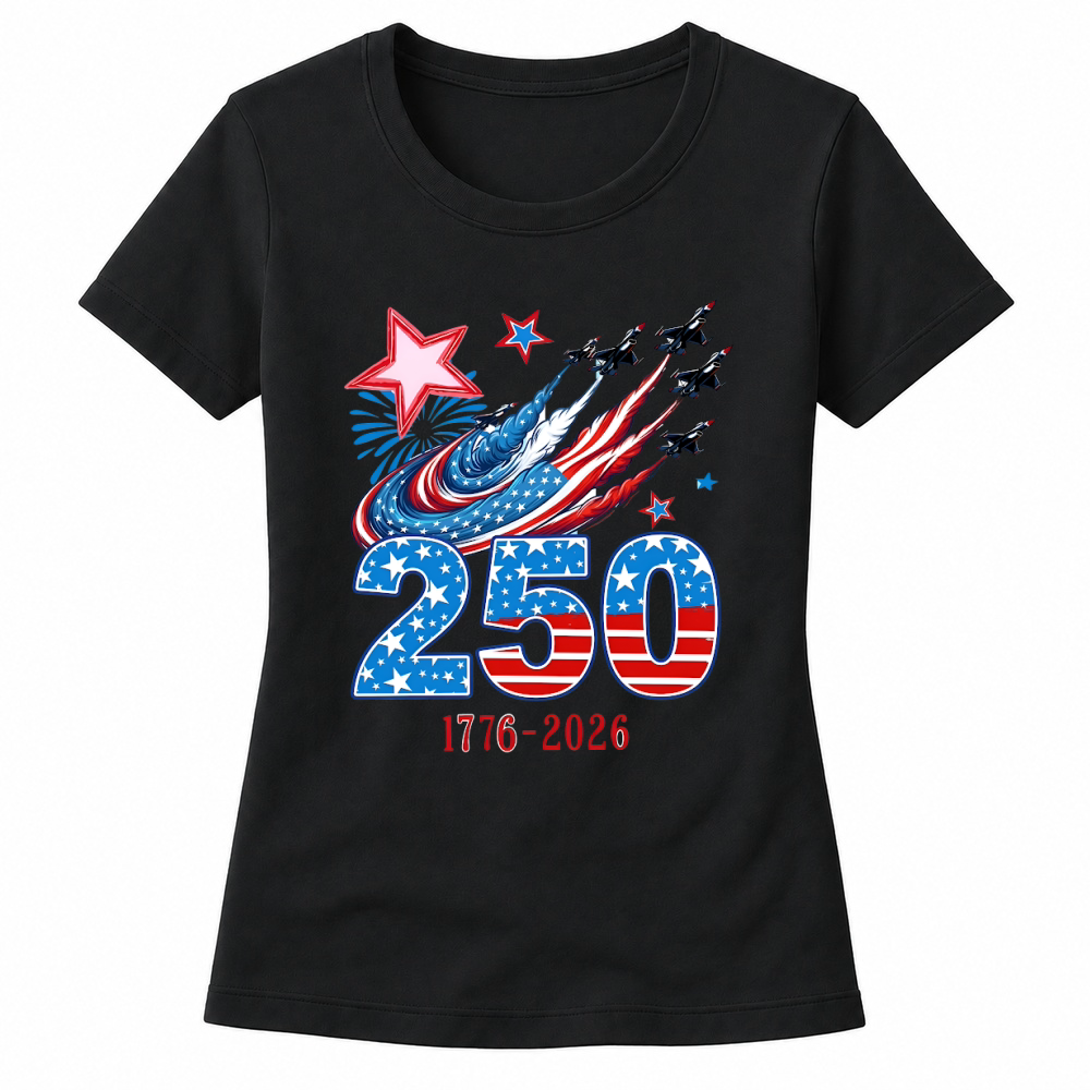 Product 250 Years Freedom USA 1776 2026 Women's T-shirts