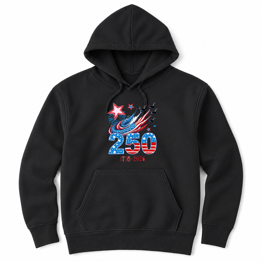 Product 250 Years Freedom USA 1776 2026 Unisex Hoodie