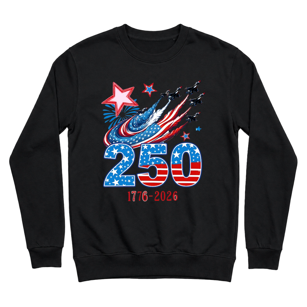Product 250 Years Freedom USA 1776 2026 Unisex Sweatshirt