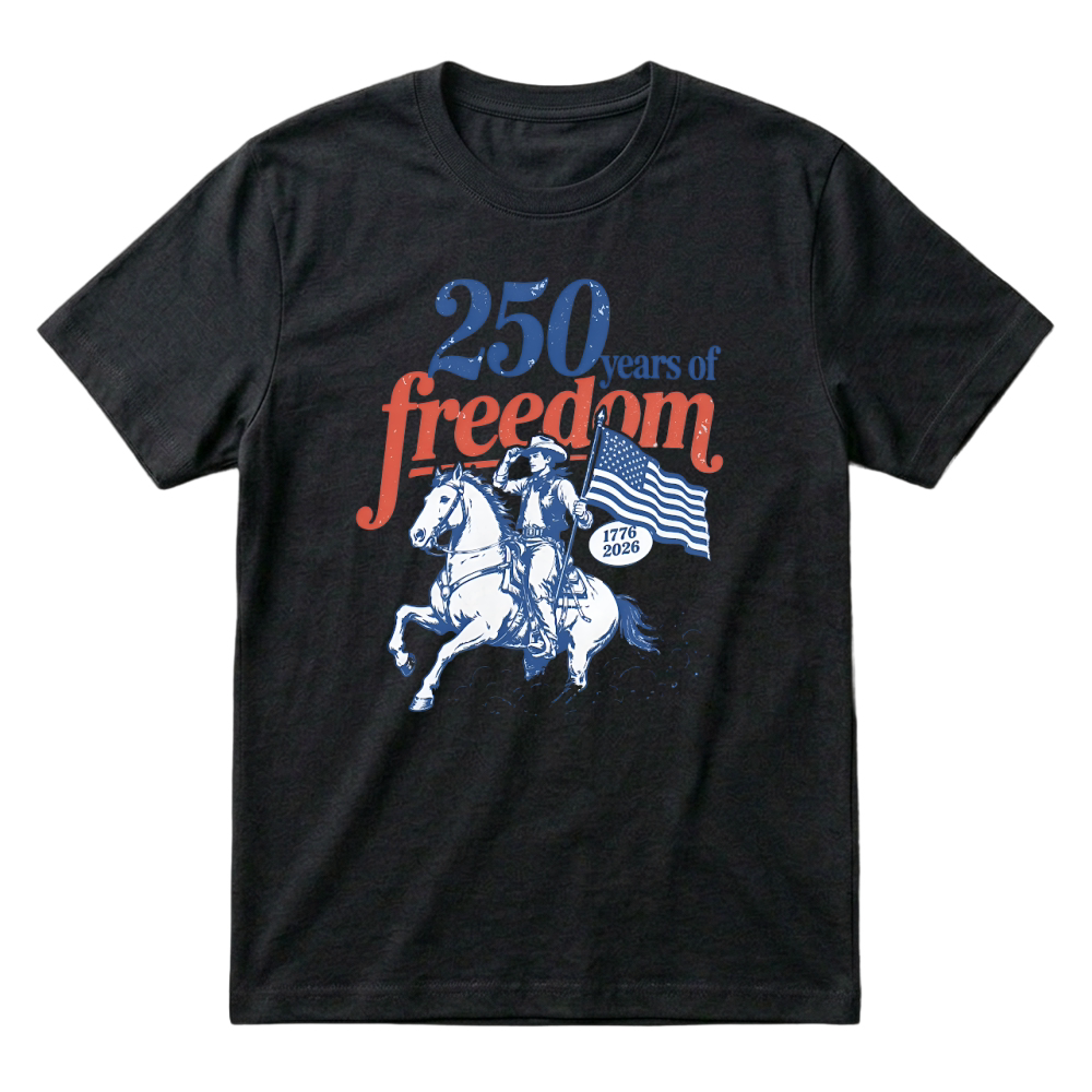 Product 250 years of freedom usa 1776 2026 T-Shirt