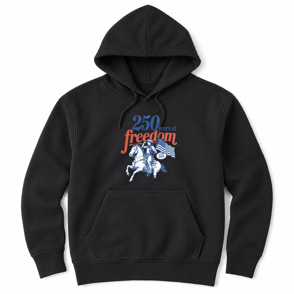 Product 250 years of freedom usa 1776 2026 Unisex Hoodie