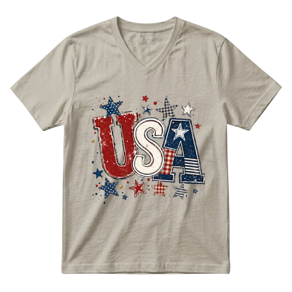 Product USA 250 4th Of July 250 Year V-Neck T-shirt