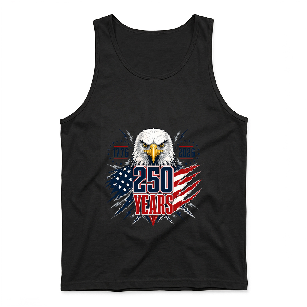 Product 250 Years Patriotic Eagle Tank Top