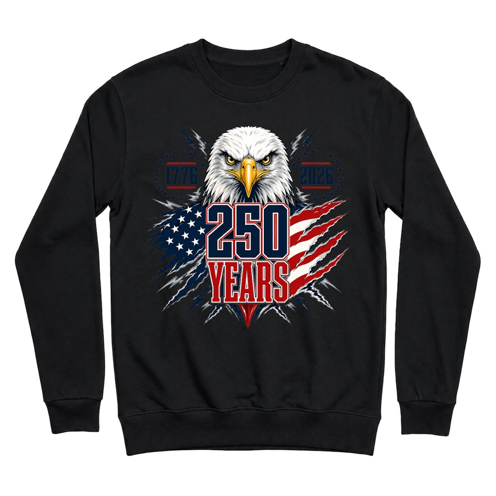 Product 250 Years Patriotic Eagle Unisex Sweatshirt