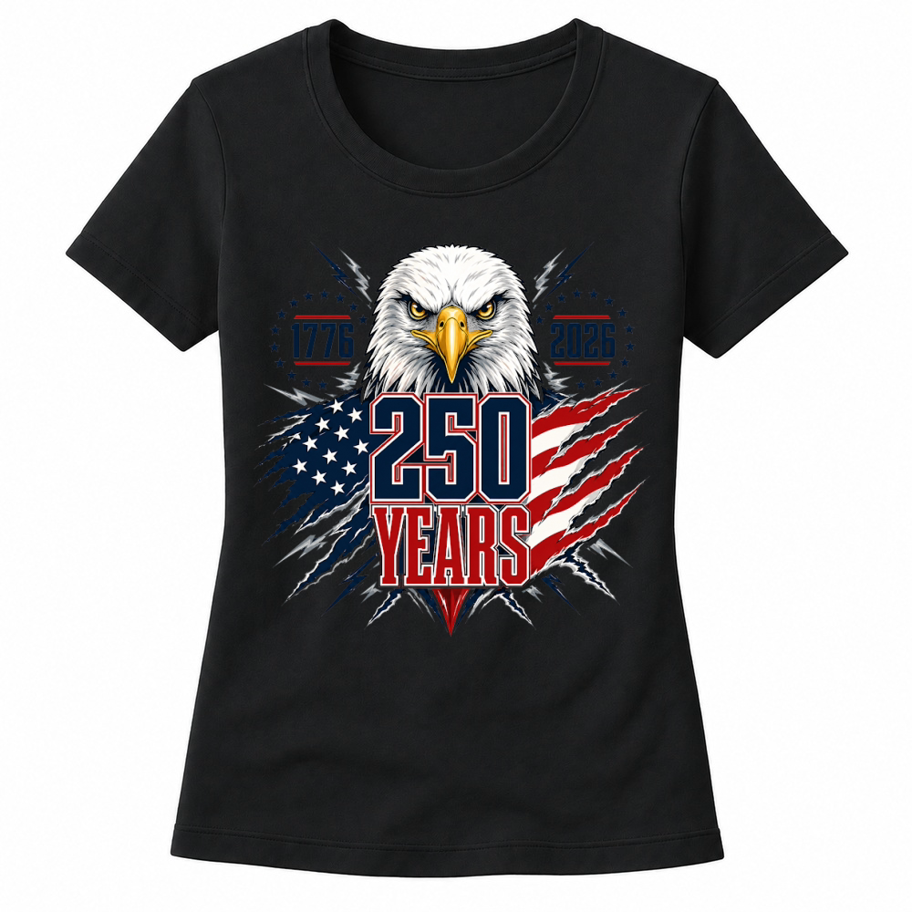 Product 250 Years Patriotic Eagle Women's T-shirts