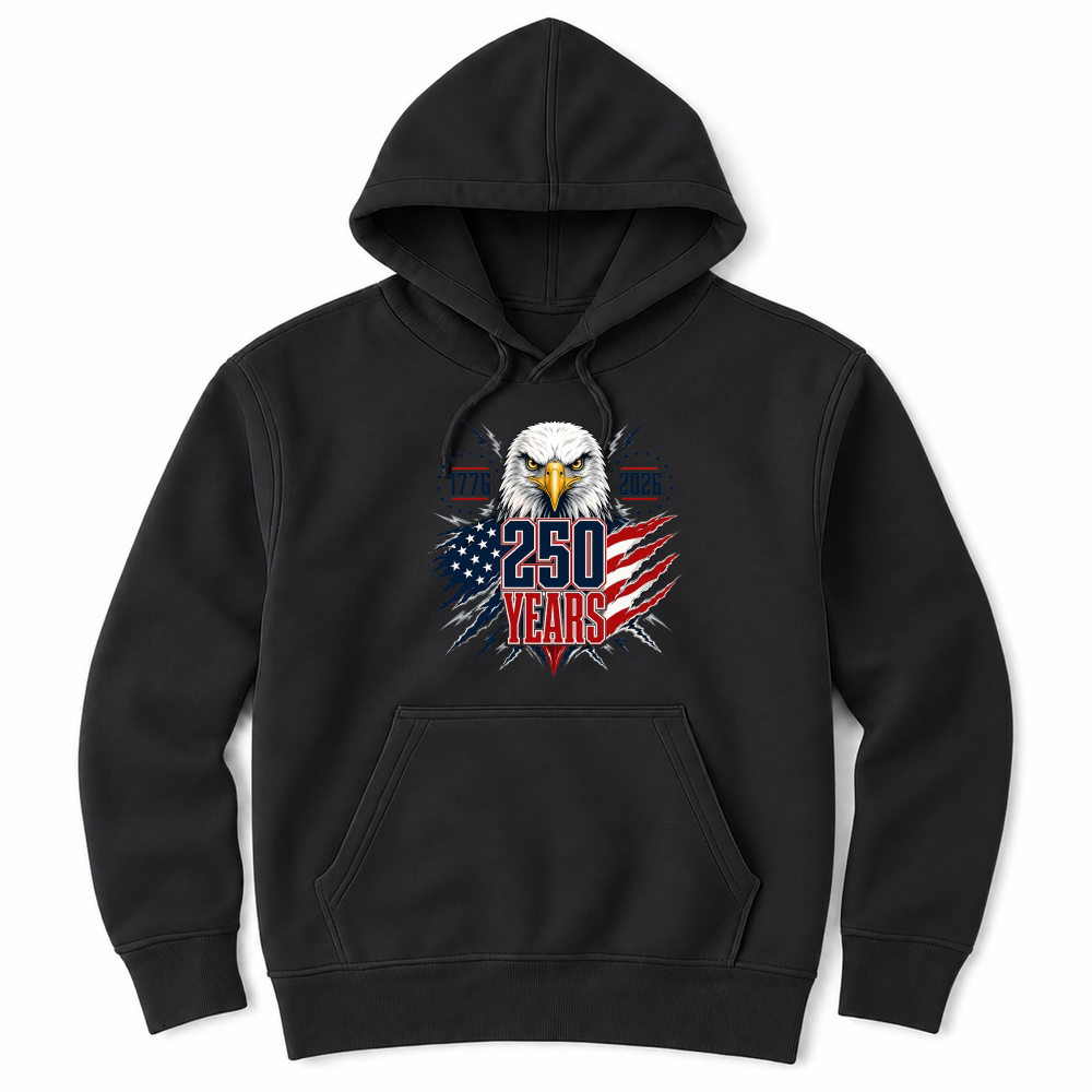Product 250 Years Patriotic Eagle Unisex Hoodie