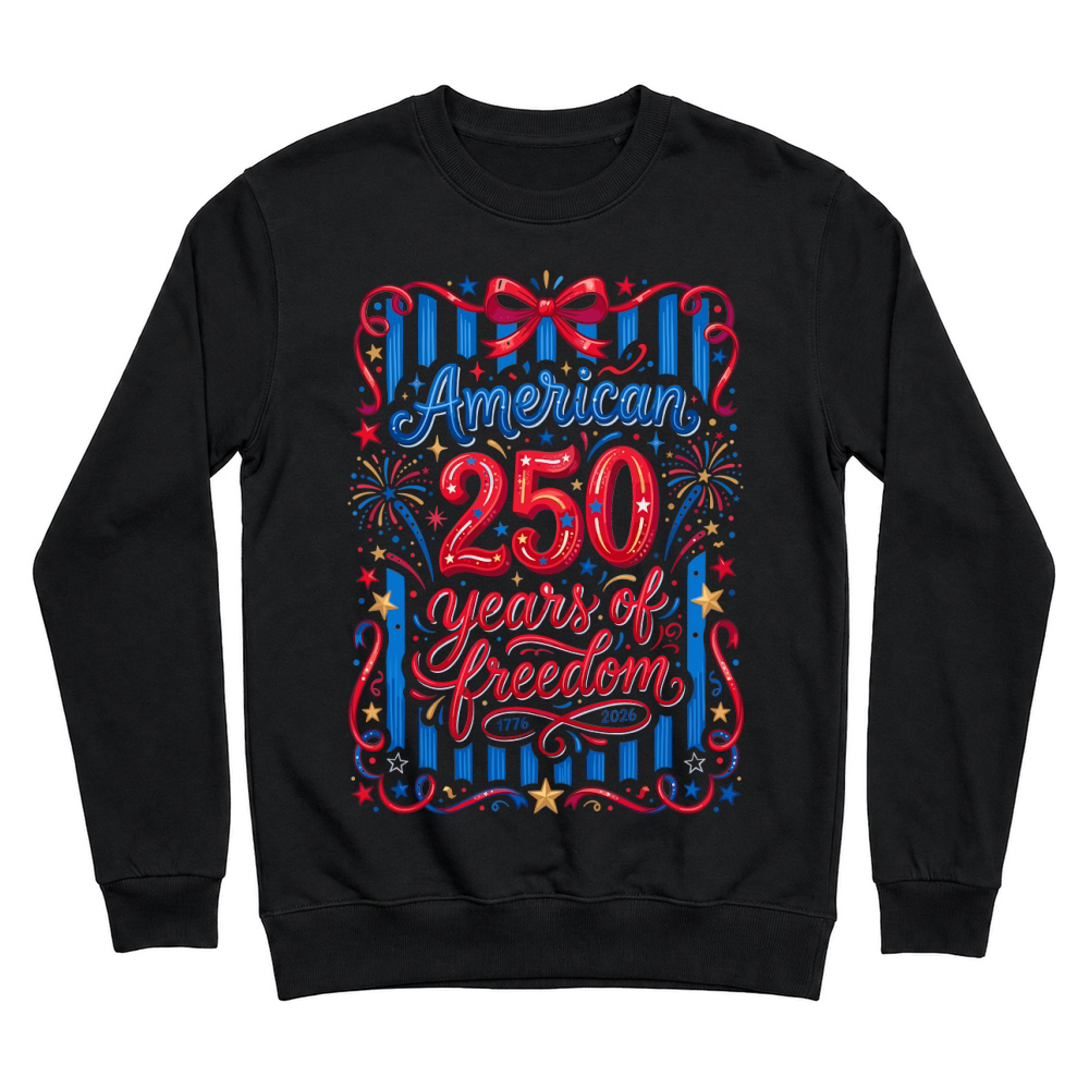Product American 250 Years Freedom 1776 2026 Unisex Sweatshirt