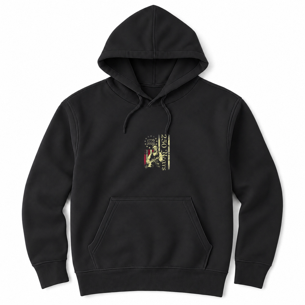 Product Vintage Abraham Lincoln Abe Lincoln Playing Guitar 250 Years T Shirt Unisex Hoodie