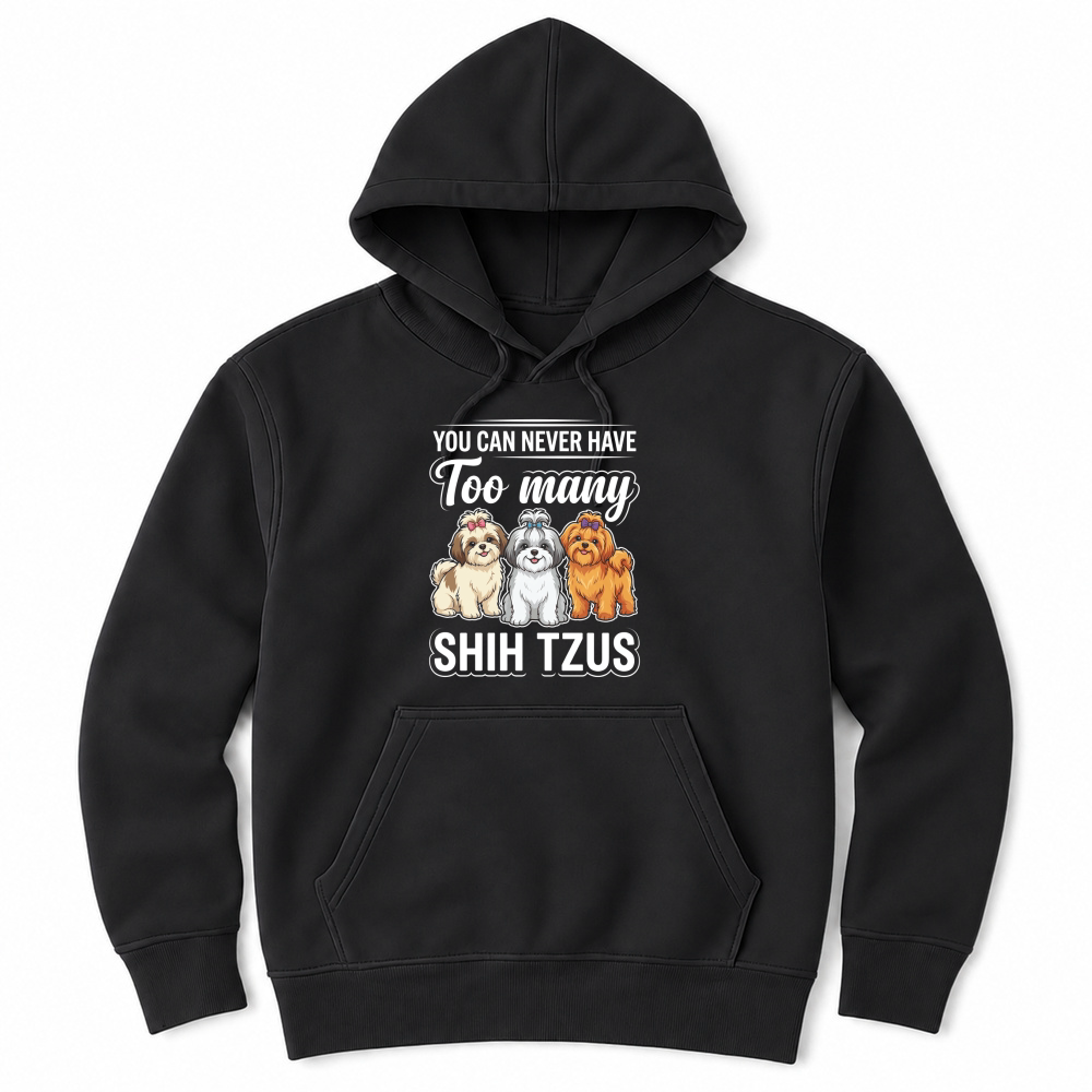 Product Shih Tzu Dog Never  Cute Unisex Hoodie