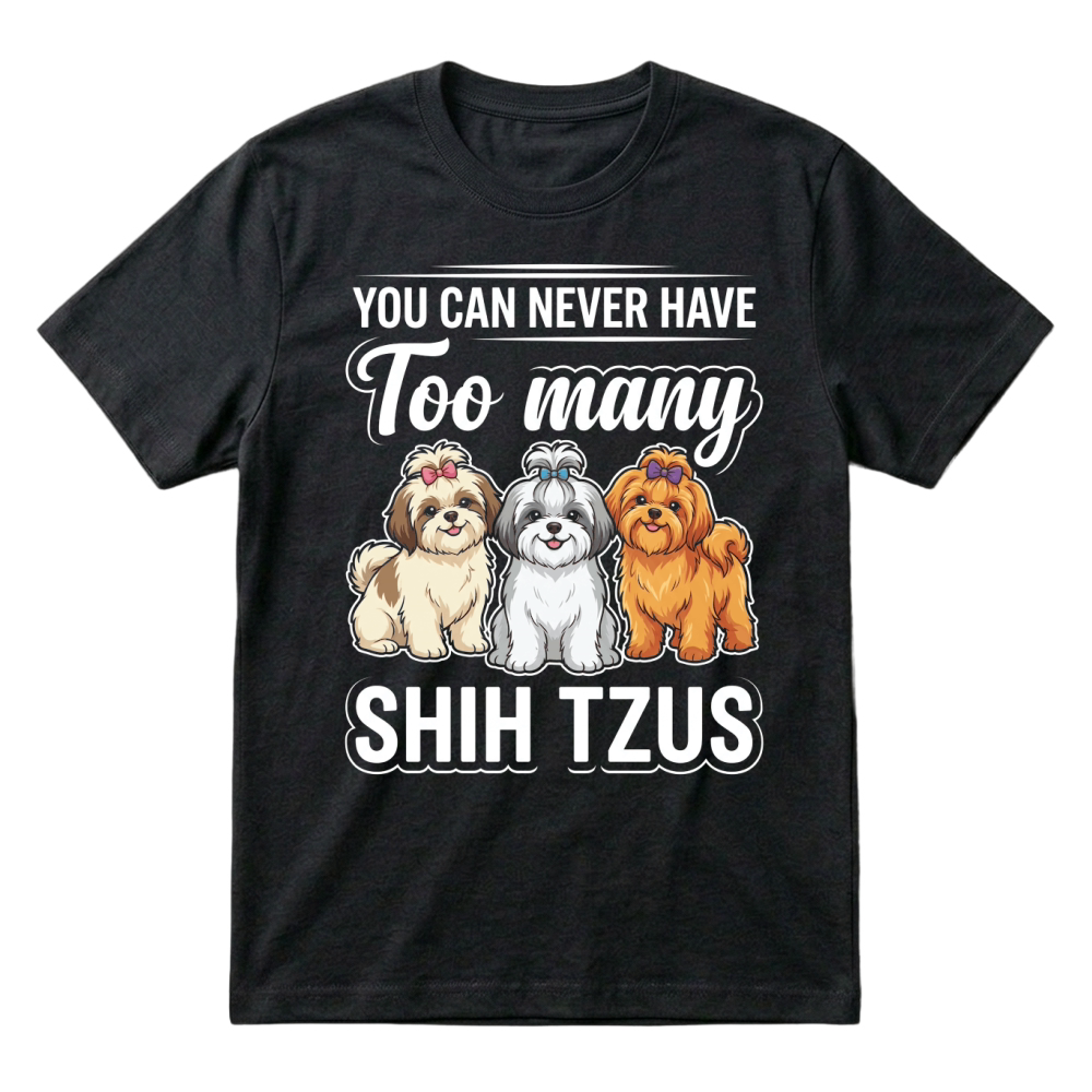 Product Shih Tzu Dog Never  Cute T-Shirt