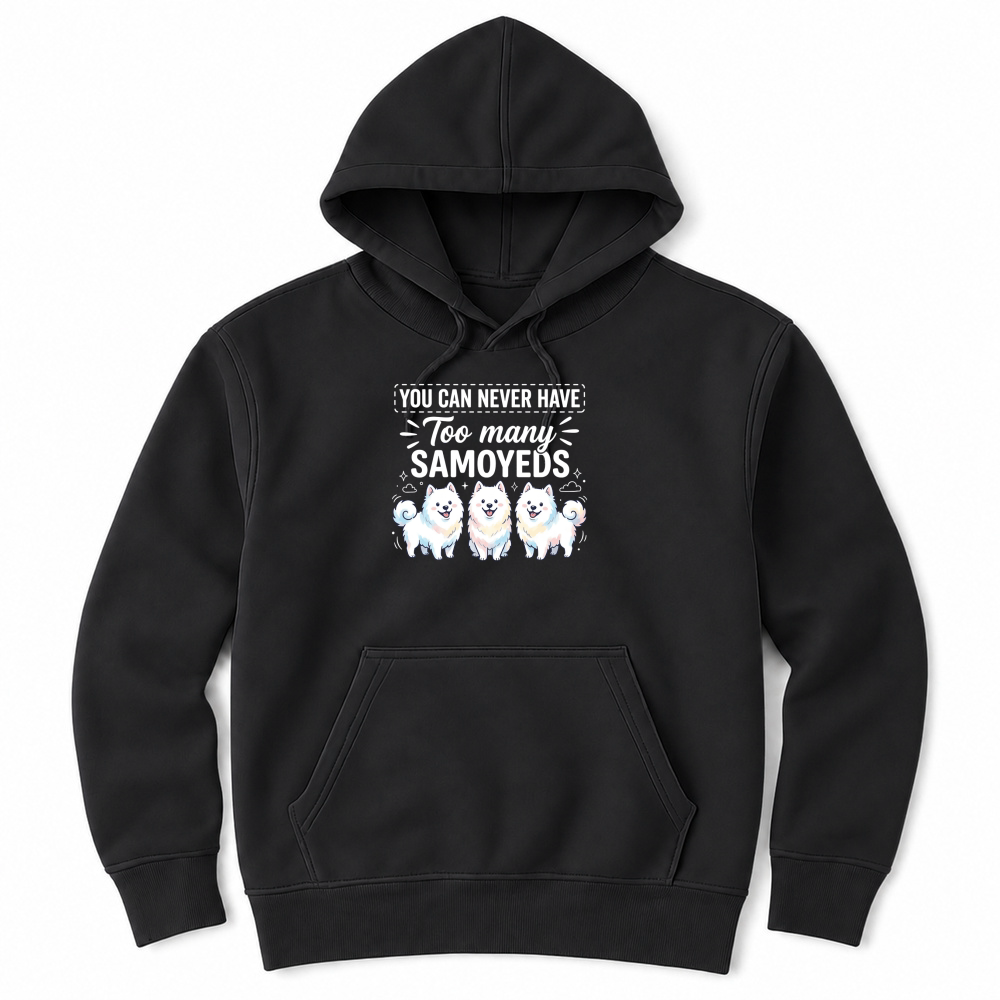 Product Samoyeds Dogs Cute Fluffy Pets Unisex Hoodie