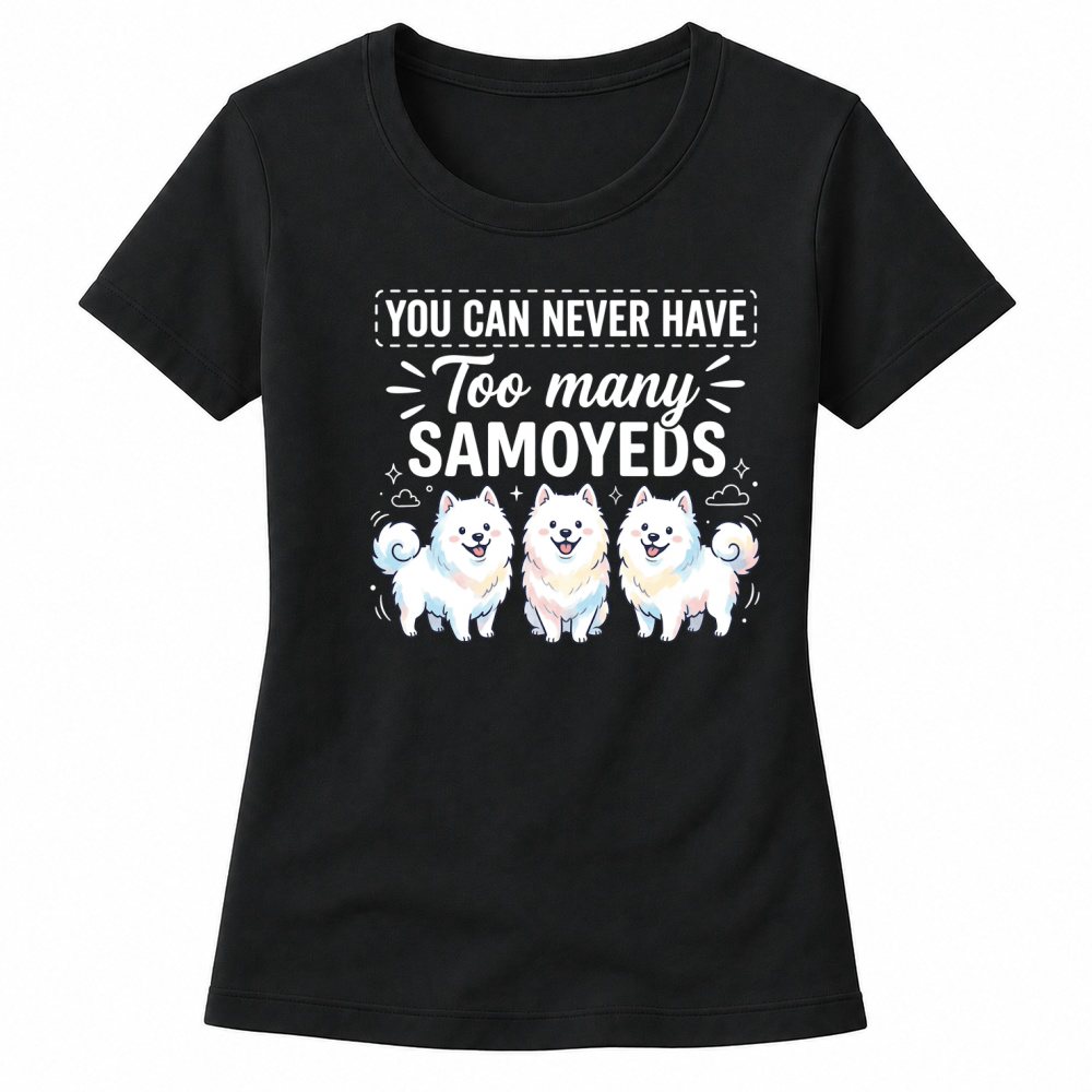 Product Samoyeds Dogs Cute Fluffy Pets Women's T-shirts