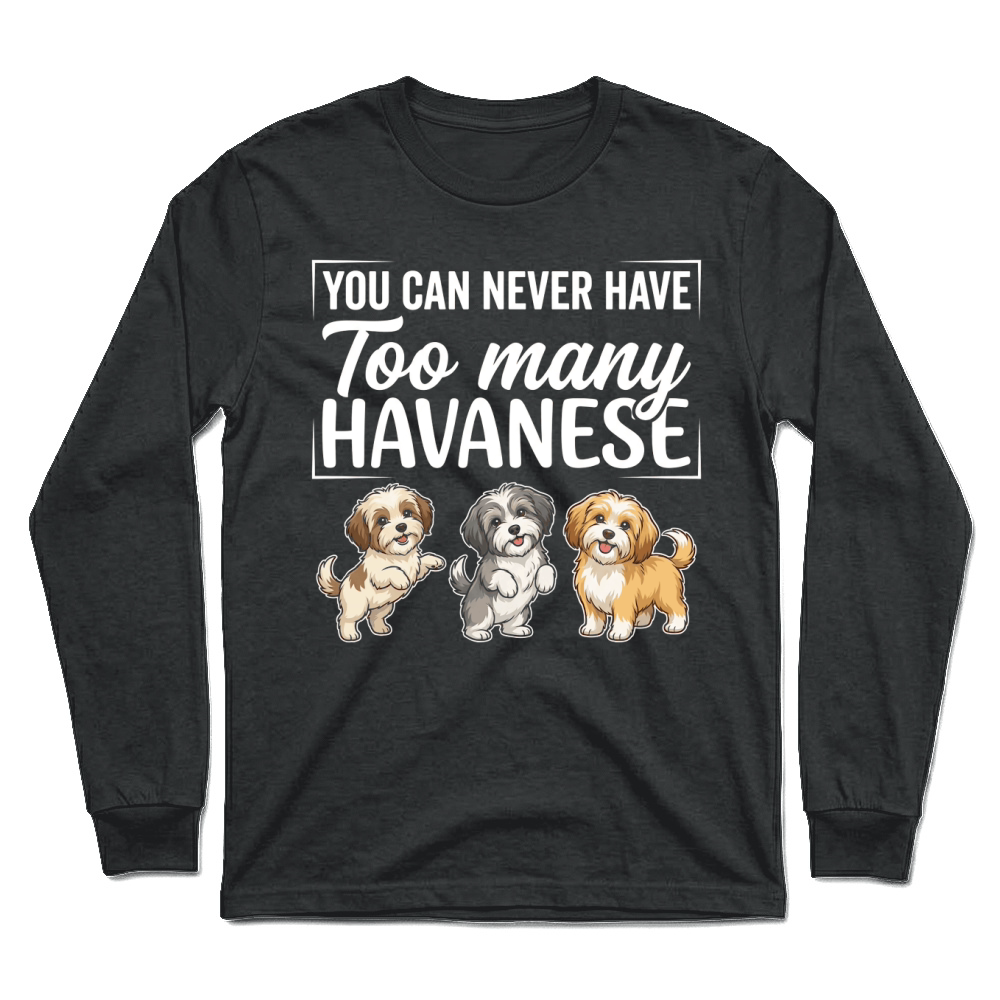 Product Havanese Dogs Pet Cute Animals Unisex Longsleeve