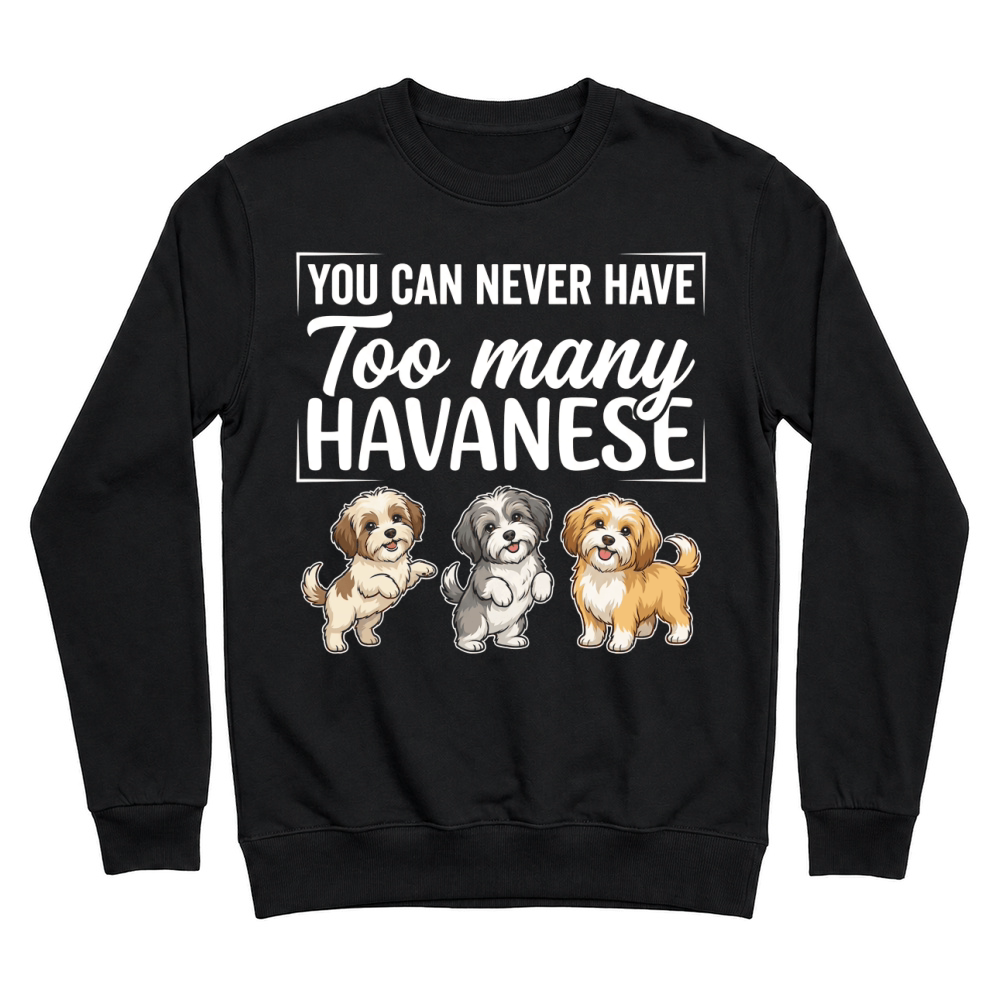 Product Havanese Dogs Pet Cute Animals Unisex Sweatshirt