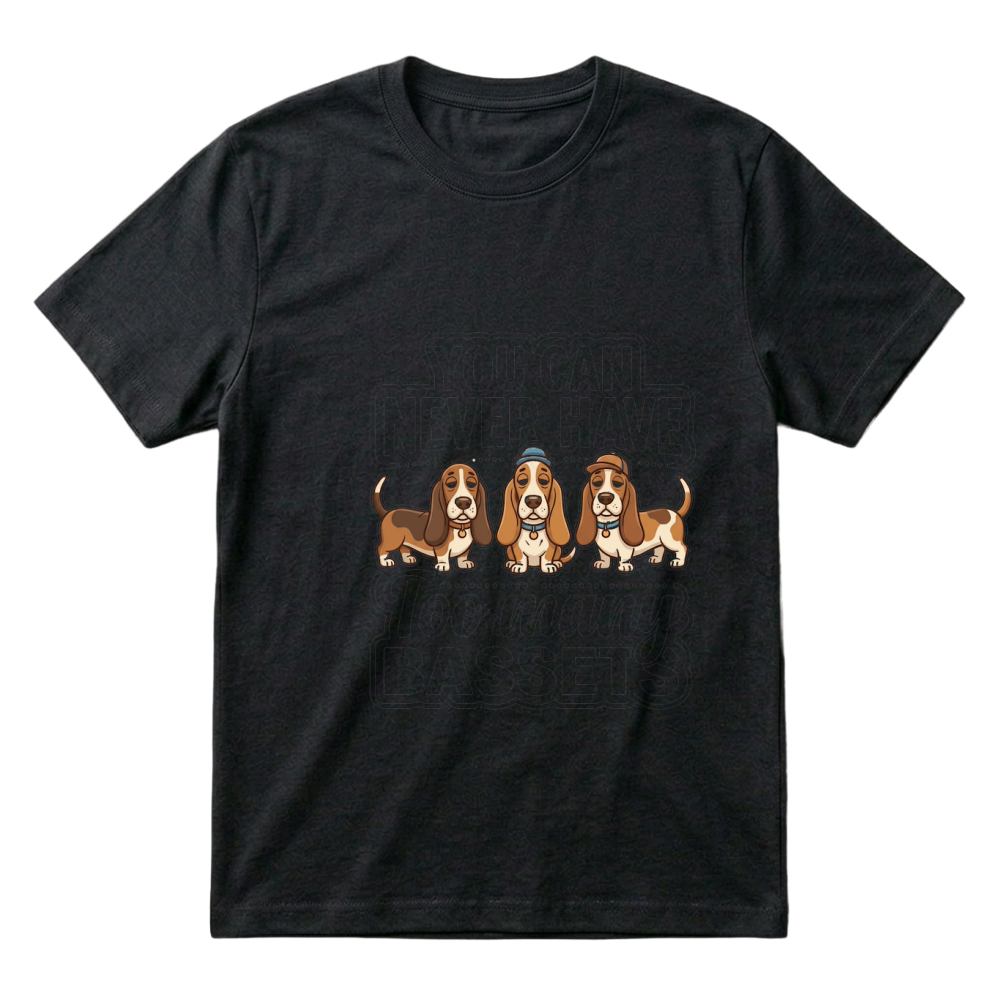 Product Bassets Dog Humor Pets Hound T-Shirt