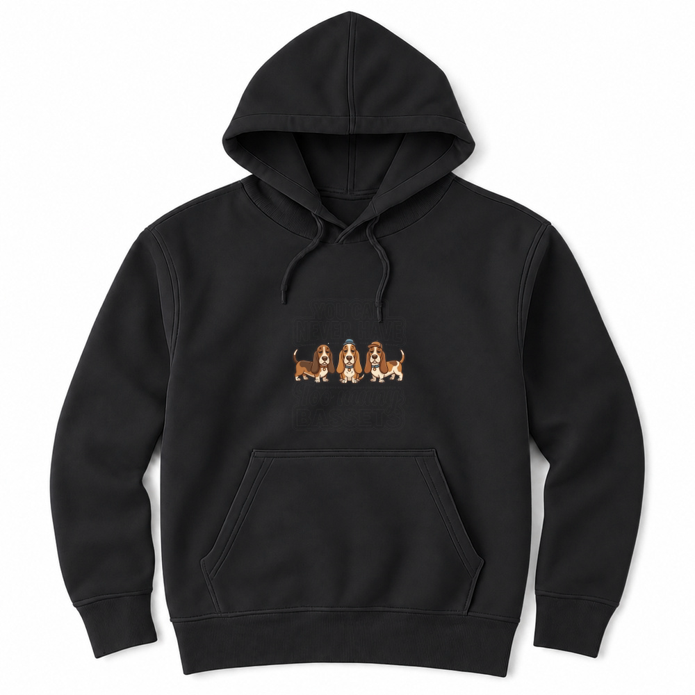 Product Bassets Dog Humor Pets Hound Unisex Hoodie