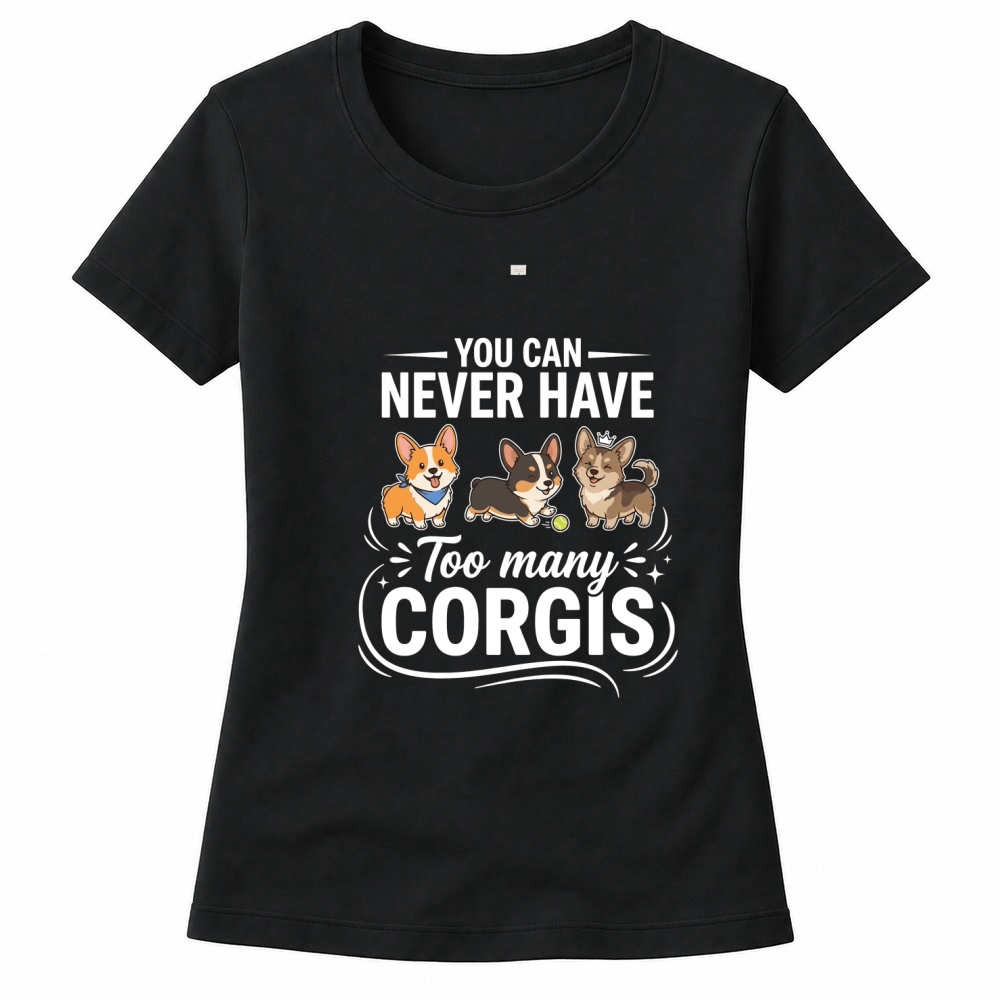 Product Corgis Dogs Pets Cute  Cartoon Women's T-shirts