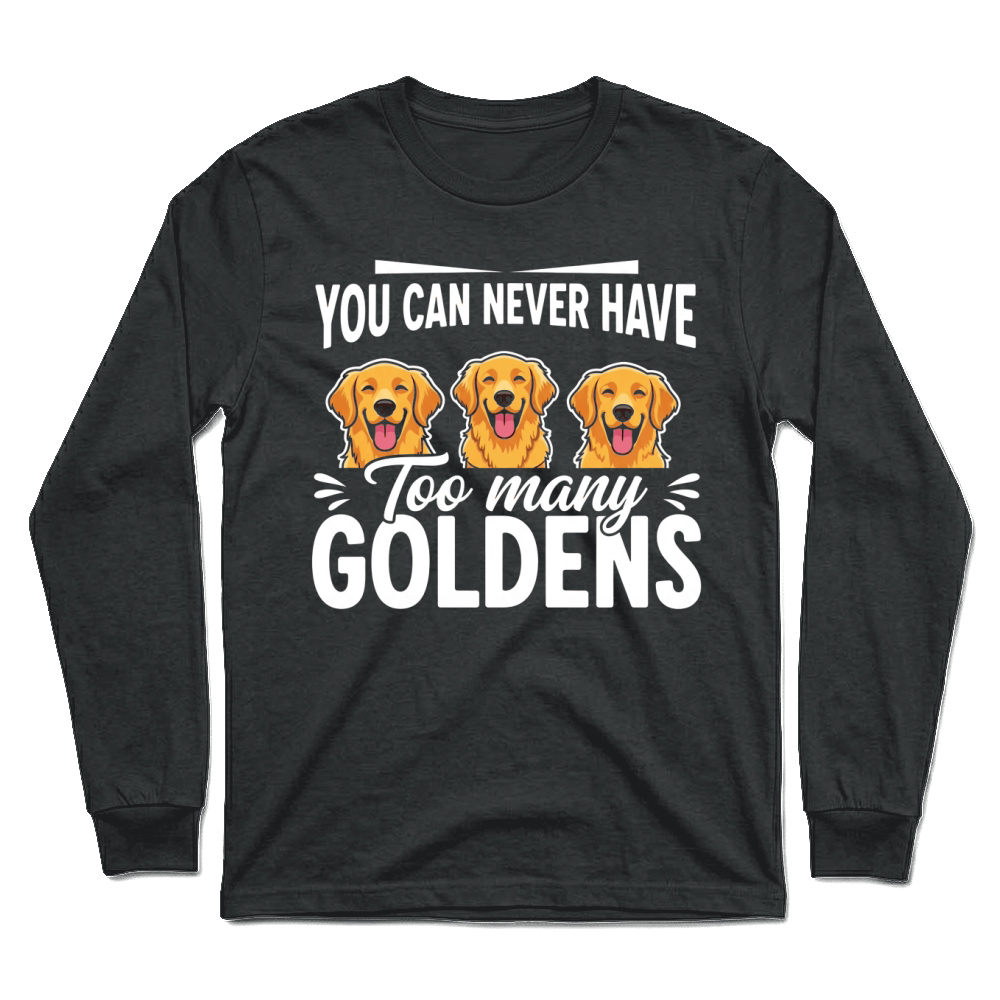Product Golden Retriever Dog Pet Canine Unisex Longsleeve