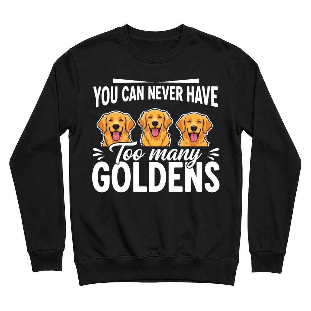 Product Golden Retriever Dog Pet Canine Unisex Sweatshirt