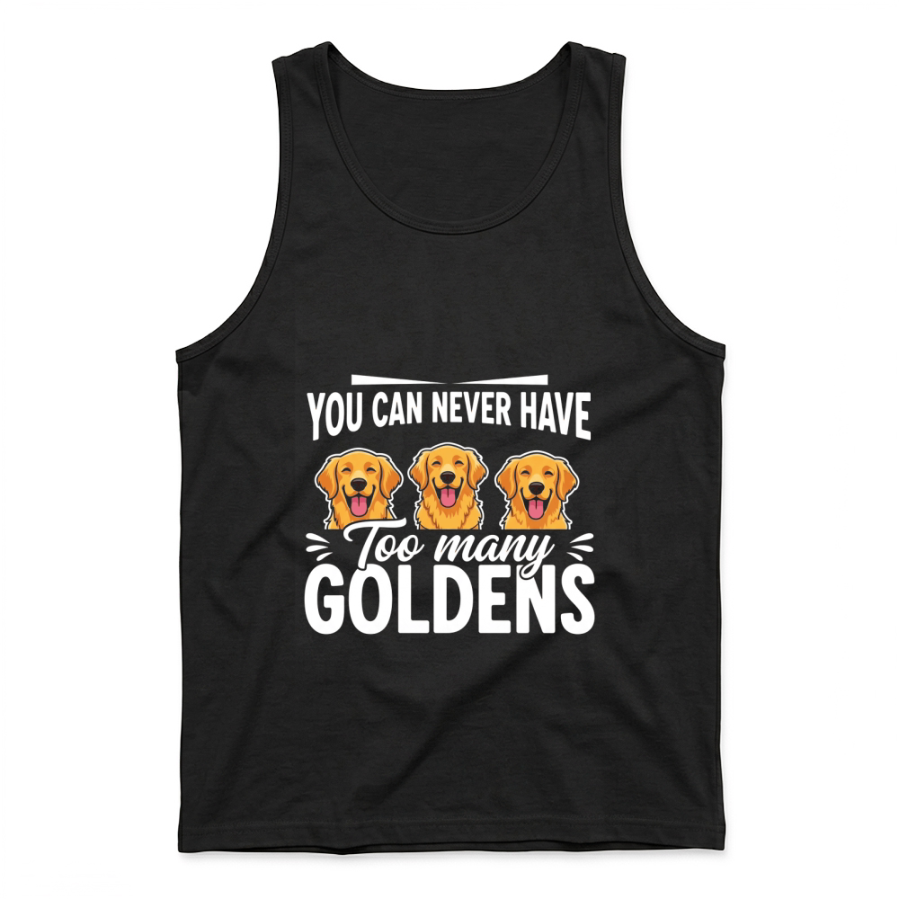 Product Golden Retriever Dog Pet Canine Tank Top