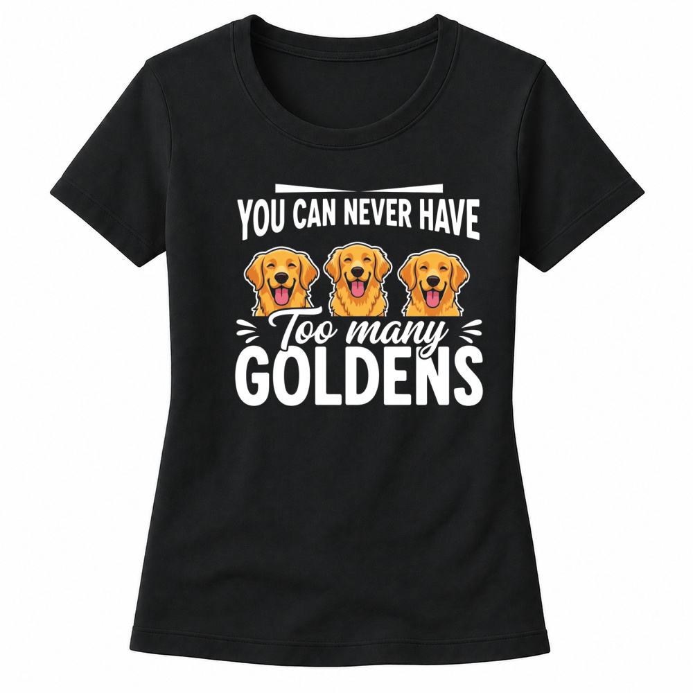 Product Golden Retriever Dog Pet Canine Women's T-shirts