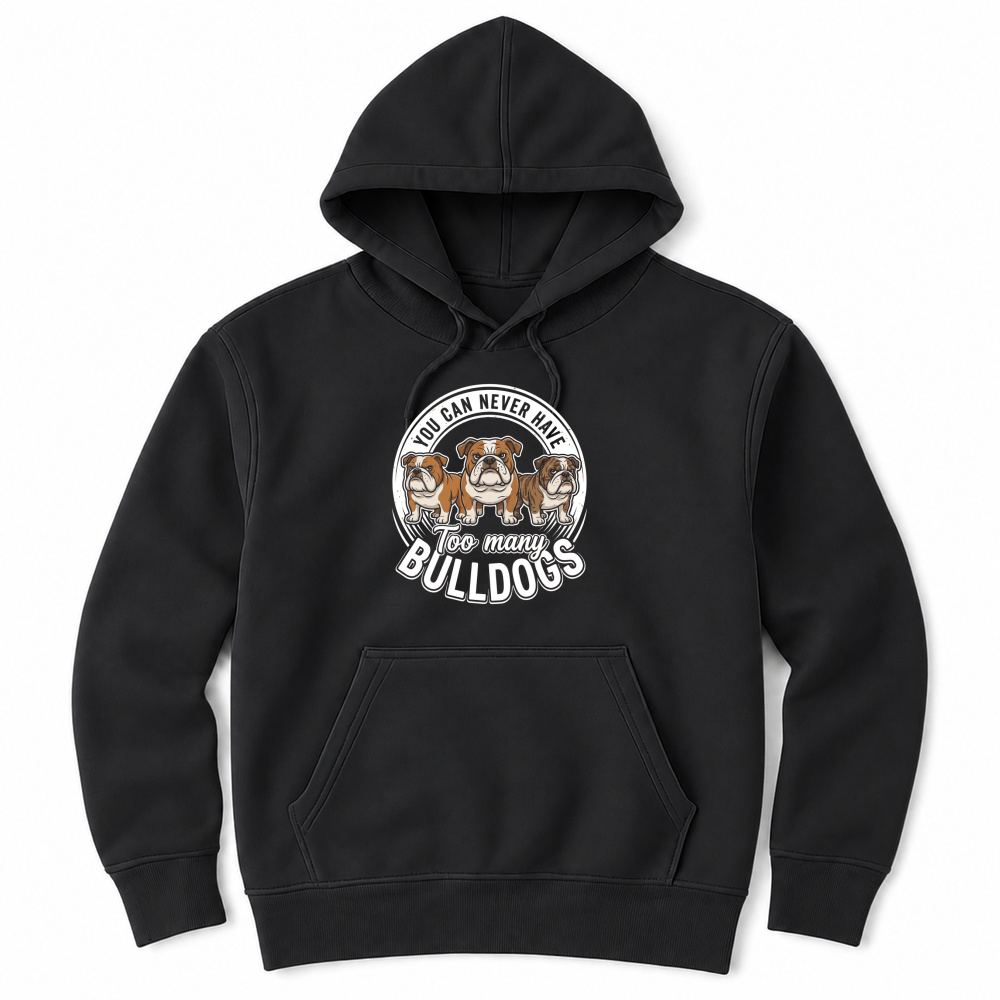 Product Bulldogs Dogs Pets Animals Funny Unisex Hoodie