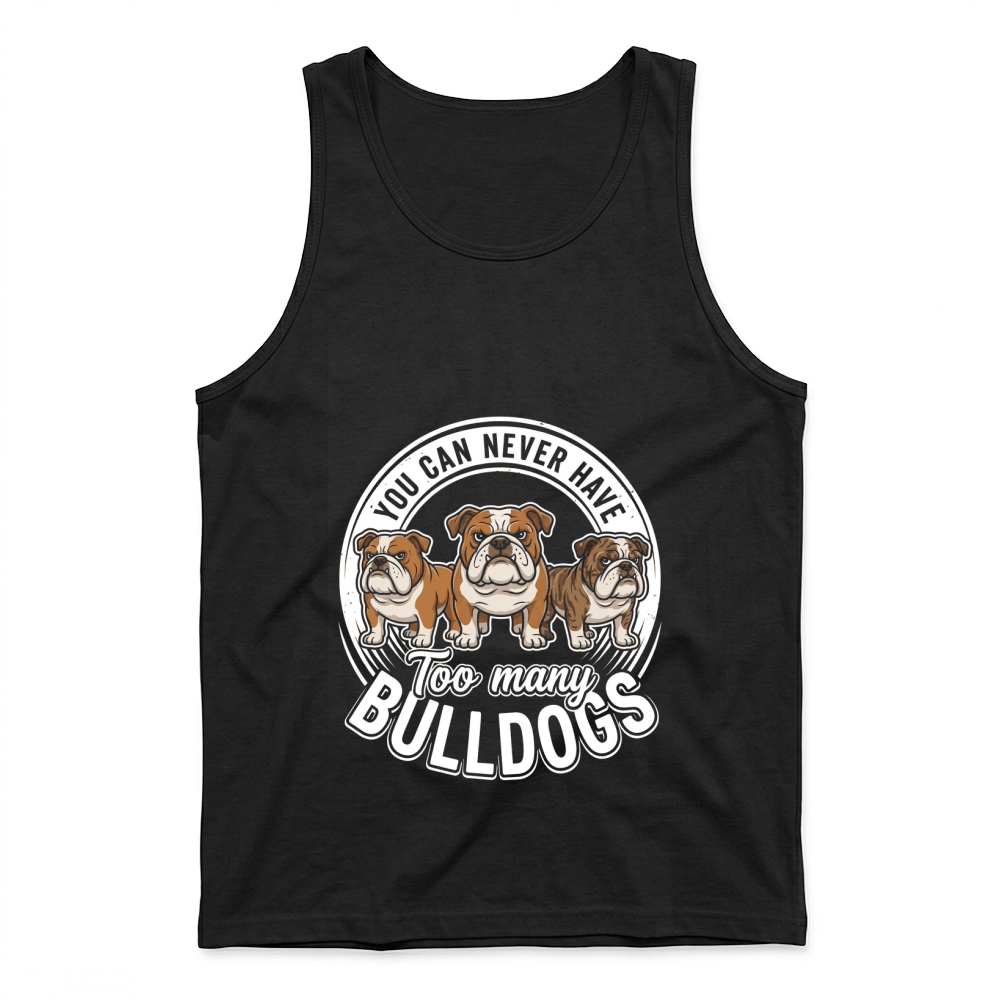 Product Bulldogs Dogs Pets Animals Funny Tank Top