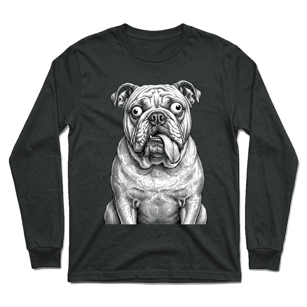 Product Bulldog Dog Funny Pet Animal Unisex Longsleeve