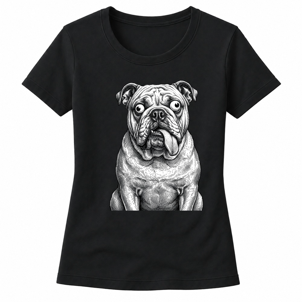 Product Bulldog Dog Funny Pet Animal Women's T-shirts