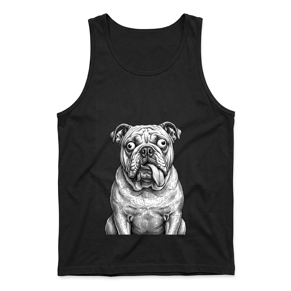 Product Bulldog Dog Funny Pet Animal Tank Top