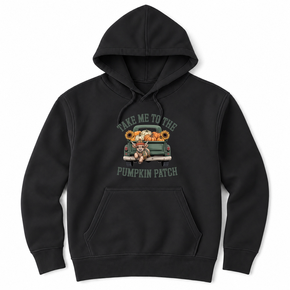 Product take me to the pumpkin patch halloween Unisex Hoodie