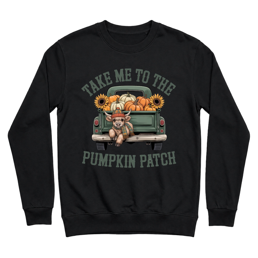 Product take me to the pumpkin patch halloween Unisex Sweatshirt