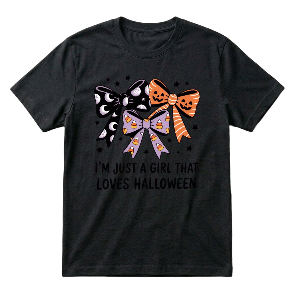 Product i'm just a girl that loves halloween T-Shirt