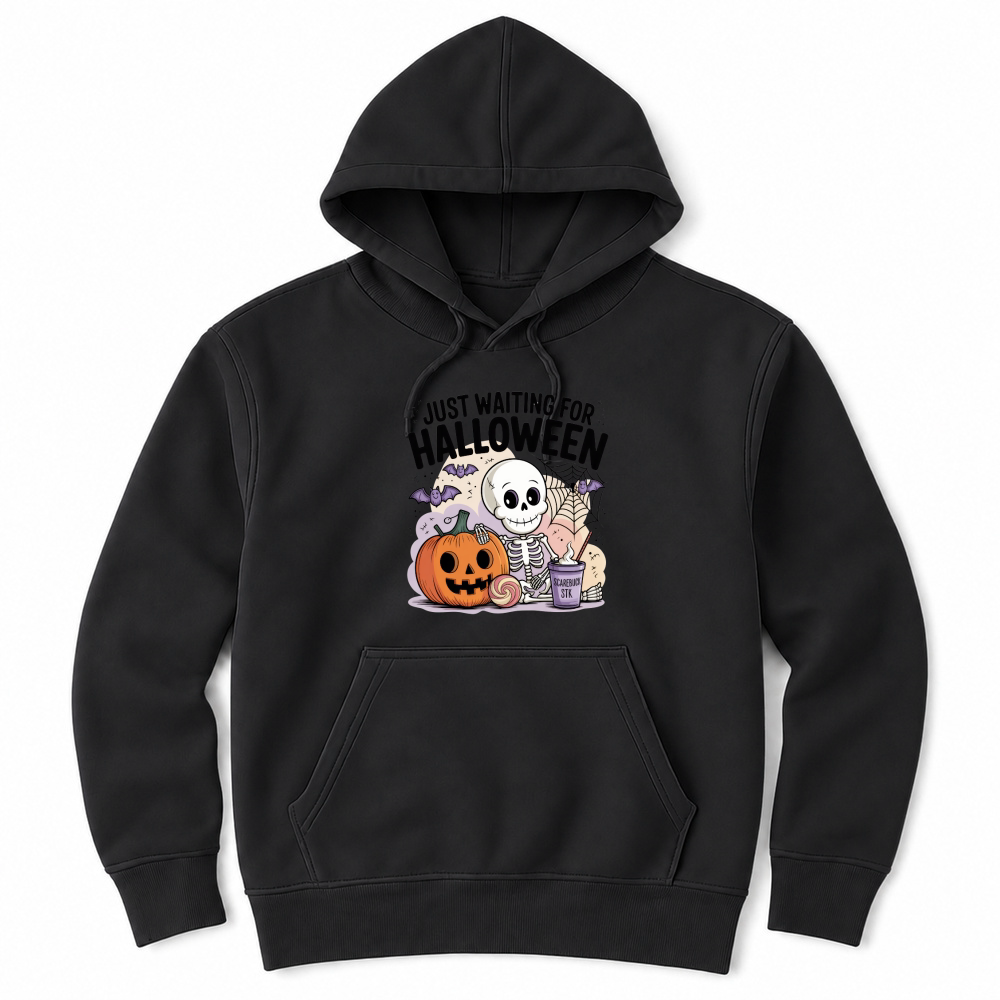 Product just waiting for halloween Unisex Hoodie